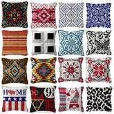 Knüpfset - Vintage Datura Blumen Knüpfkissen‑Set